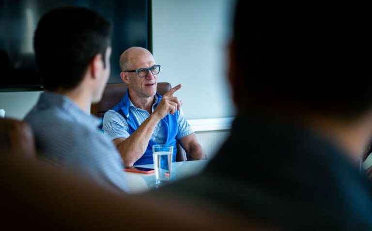 New Harbor Capital's team focusing on growth buyout for lower middle-market private equity investments.