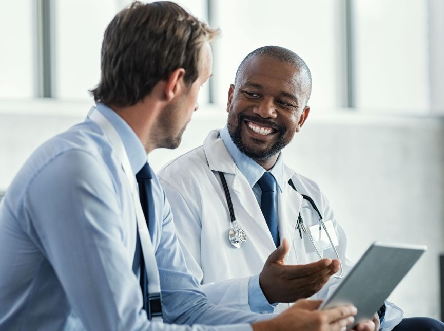 New Harbor Capital's healthcare technology investments include a focus on Data Management & Interoperability, Data Analytics & Workflow Enhancement, Patient Experience