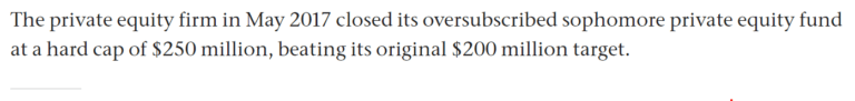 PE Hub article covering New Harbor Capital's 2020 annual activity.  Image 4/4. 